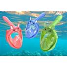 Kids Snorkeling Cartoon Mask - 5 Colour Options - Green