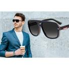 Men'S Dsquared2 Sunglasses - Blue Rim & Black Frame