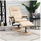 Homcom Massage Armchair - Cream