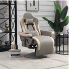 Homcom Recliner Chair, Grey