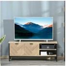 Homcom Tv Cabinet, Adjustable, Natural