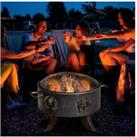 Outsunny Patio Fire Pit, Wood Burner