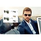 Aviator Toad Mirror Tempered Glass Sunglasses - 5 Options - Green