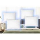 Hotel Quality Hollowfibre Stripe Pillows - 2 Or 4 Pack!