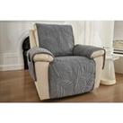 Armchair Cover With Side Pocket- Five Colour Options - Brown