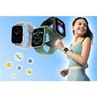 Full Touch Smartwatch With Bt Call- Five Colour Options - Pink