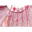 Barbie Inspired Make Up Brush Set With Mirror Option