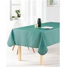 Stain Resistant Tablecloth Green Roman