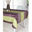 Stain Resistant Tablecloth Green Garden