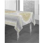 Stain Resistant Tablecloth Gray Drawing - Grey