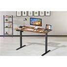 Electric Height Adjustable Home Office Desk In 2 Options