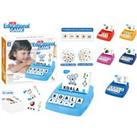 2 In 1 Letter Matching Educational Toy In Six Colours - Blue