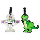 Toy Story 2 Pc Luggage Tags - Green