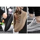 Casual Mesh Walking Shoes For Men In 5 Sizes And 3 Colours - Grey