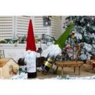 Christmas Gonk Wine Sleeves - 3 Colours & Pack Option! - Grey