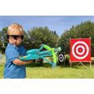 Suction Crossbow Shooting Game Toy For Kids In 2 Colours - Green