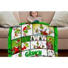 The Grinch Christmas Flannel Blanket- 5 Styles, 4 Size Options!