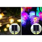 Solar Led Pinecone Fairy Lights In 2 Colours And 3 Sizes