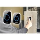 Wireless Outdoor Doorbell In 2 Set And Colour Options - Black