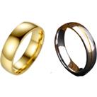 Men'S 24K Gold And Silver Plated Ring