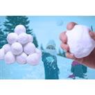 40Pk Fake Plush Snowballs