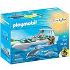 Playmobil Diving Trip W/ Boat & Dolphins