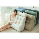 Sofa And Bed Lumbar Support Pillow In 2 Sizes And 5 Colours - Blue