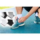 Athletic Crew Socks For Men In 4 Colours - Black