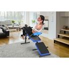 Foldable At-Home Weight Exercise Lcd Bench - 2 Colours - Red