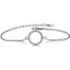 Circle Of Sparkle Bracelet - Silver