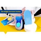 Gel Height Increase Insoles In 3 Options And 2 Colours - Black
