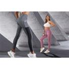 High Waist Yoga Pants For Women In 4 Sizes And 5 Colours - Navy