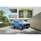Blue Porsche Macan 12V Premium Car With Rc For Kids