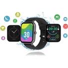 10-In-1 Fitness Activity Smart Watch W/Step & Hr Tracker - Green