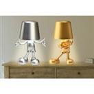 Mickey Mouse Inspired Led Table Lamp In Gold Or Silver