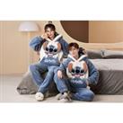 Lilo & Stitch Inspired Hooded Cosy Loungewear Set - 5 Designs! - Black