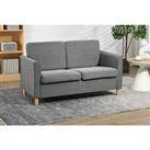 Modern Compact Two-Seater Sofa - Four Colours - Blue