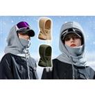 Windproof Thermal Fleece Ski Mask In 5 Colours - Green