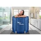 Thermal Insulated Portable & Foldable Bath Tub With Cover