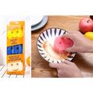 Set Of 3 Smiley Face Kitchen Cleaning Sponges In 3 Colours - Pink