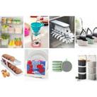 17 Pcs Kitchen Cleaning And Organising Bundle