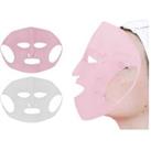 2Pcs Silicone Facial Mask Covers - Pink