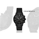 Emporio Armani Ar11349 Chronograph Watch For Men - Silver
