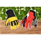 Workwear Safety Gloves - 4 Styles - Black