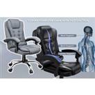 Computer Chair - Home And Office In 2 Options - Black