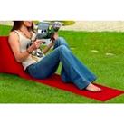 Triangle Cushion Beach Mat Inflatable Lounger - 2 Styles - Grey