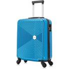 Lightweight Hard Shell Cabin Suitcase In 7 Colours - Purple