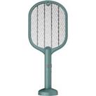 2-In-1 Electric Mosquito Fly Swatter With Uv Lamp - 2 Colours - Beige