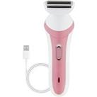 Women'S Pink Wet And Dry Portable Electric Shaver In 2 Options
