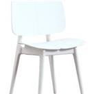 Art Dining Chair White